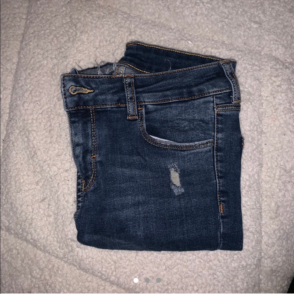 Blue Zara skinny jeans